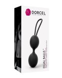 Kulki gejszy waginalne podwójne DORCEL Dual Balls czarne Dorcel