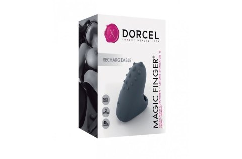 Wibrator na palec stymulator DORCEL Magic Finger czarny Dorcel