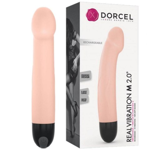 Wibrator realistyczny DORCEL Real Vibrations 18cm 10trybów cielisty Dorcel