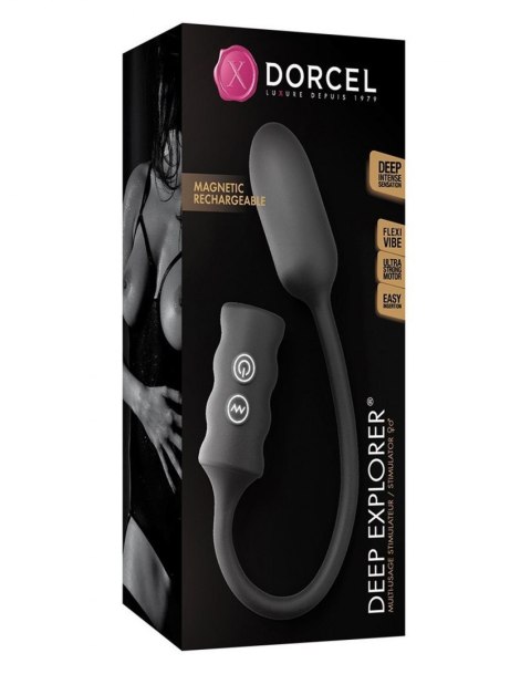 Wibrator wyginany DORCEL Deep Explorer 7 trybów 35cm Dorcel