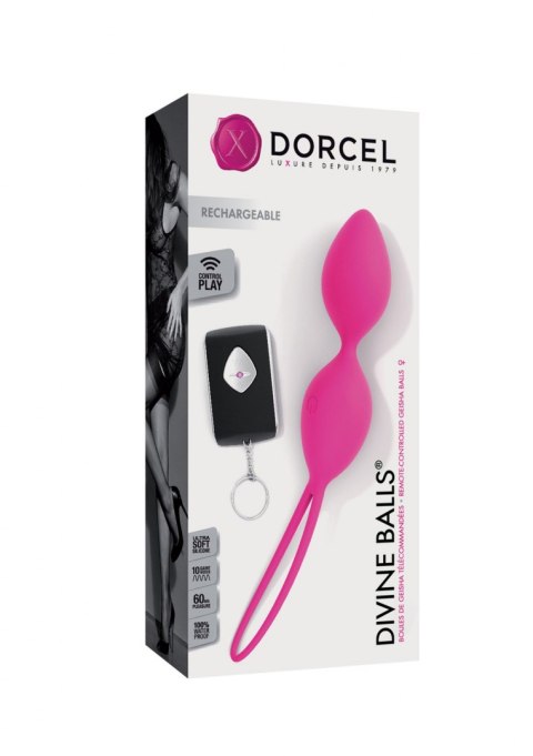 Wibrujące kulki gejszy DORCEL Divine balls 10 trybów Dorcel Wibrujące kulki gejszy DORCEL Divine balls 10 trybów Dorcel