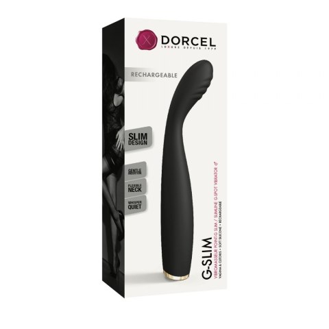 Wibrator do punktu G DORCEL G-Slim 19cm 10 trybów Dorcel