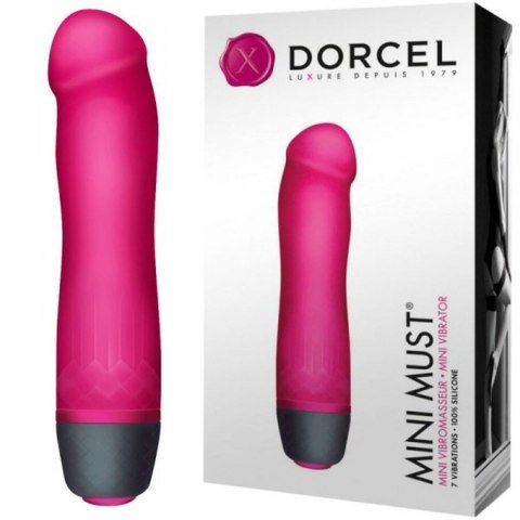 Wibrator klasyczny DORCEL Mini Must 7trybów 12cm różowy Dorcel