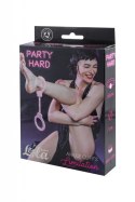 Kajdanki-Silicone Leggings Party Hard Limitation Pink Lola Games