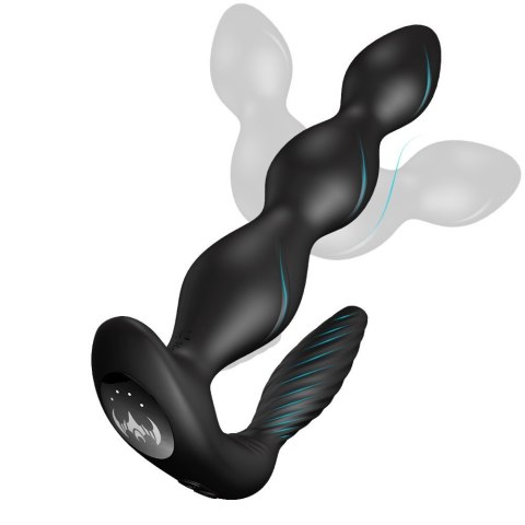 Korek analny z masażerem łechtaczki 9 trybów 17 cm Boss Series Joy Korek analny z masażerem łechtaczki 9 trybów 17 cm Boss Series Joy