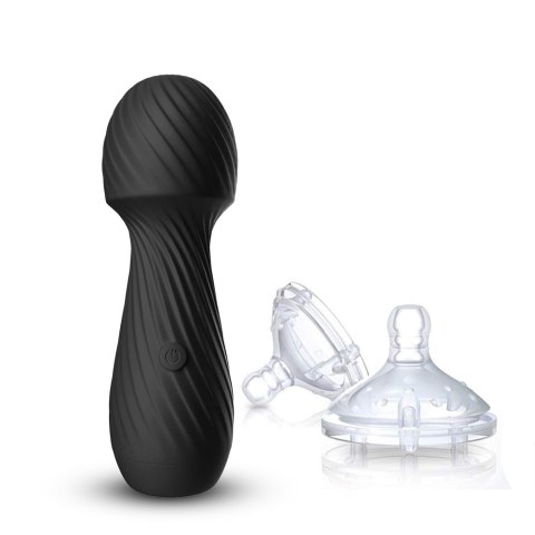 Masażer do łechtaczki ciała erotyczny 9 trybów 13 cm czarny Boss Series Joy Masażer do łechtaczki ciała erotyczny 9 trybów 13 cm czarny Boss Series Joy