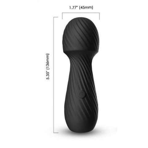 Masażer do łechtaczki ciała erotyczny 9 trybów 13 cm czarny Boss Series Joy Masażer do łechtaczki ciała erotyczny 9 trybów 13 cm czarny Boss Series Joy