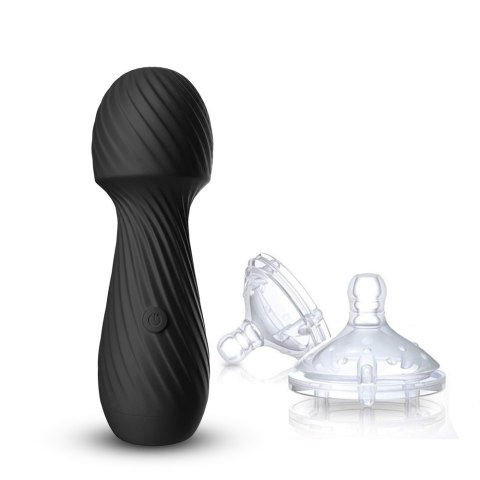 Masażer do łechtaczki ciała erotyczny 9 trybów 13 cm czarny Boss Series Joy Masażer do łechtaczki ciała erotyczny 9 trybów 13 cm czarny Boss Series Joy