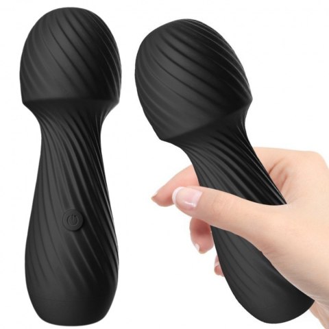 Masażer do łechtaczki ciała erotyczny 9 trybów 13 cm czarny Boss Series Joy Masażer do łechtaczki ciała erotyczny 9 trybów 13 cm czarny Boss Series Joy