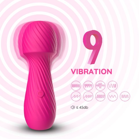 Masażer do łechtaczki ciała erotyczny 9 trybów 13 cm różowy Boss Series Joy Masażer do łechtaczki ciała erotyczny 9 trybów 13 cm różowy Boss Series Joy