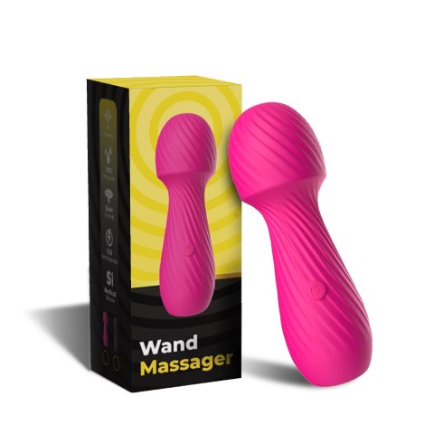 Masażer do łechtaczki ciała erotyczny 9 trybów 13 cm różowy Boss Series Joy Masażer do łechtaczki ciała erotyczny 9 trybów 13 cm różowy Boss Series Joy