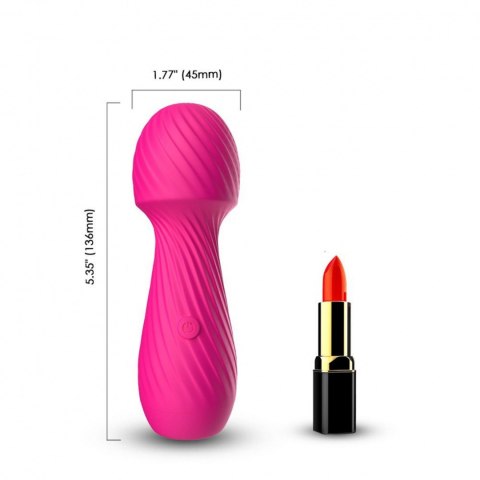 Masażer do łechtaczki ciała erotyczny 9 trybów 13 cm różowy Boss Series Joy Masażer do łechtaczki ciała erotyczny 9 trybów 13 cm różowy Boss Series Joy
