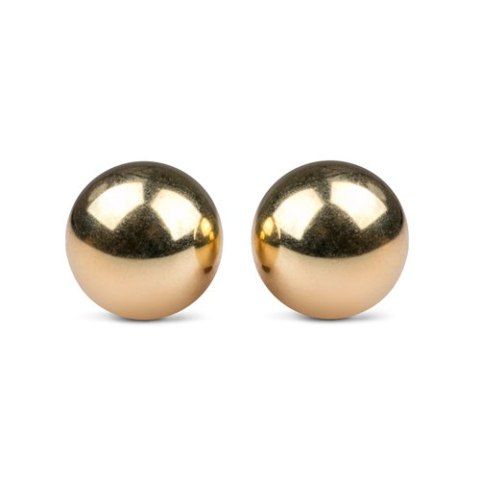 Gold ben wa balls - 25mm Easytoys