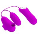 PRETTY LOVE - SUCTION & VIBRO-BULLETS, 12 vibration functions 12 sucking functions Pretty Love