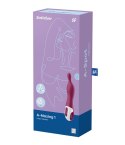 Wibrator do punktu A Satisfyer A-Mazing 1 12 trybów 21cm czerwony Satisfyer