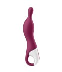 Wibrator do punktu A Satisfyer A-Mazing 1 12 trybów 21cm czerwony Satisfyer