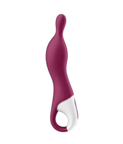 Wibrator do punktu A Satisfyer A-Mazing 1 12 trybów 21cm czerwony Satisfyer Wibrator do punktu A Satisfyer A-Mazing 1 12 trybów 21cm czerwony Satisfyer