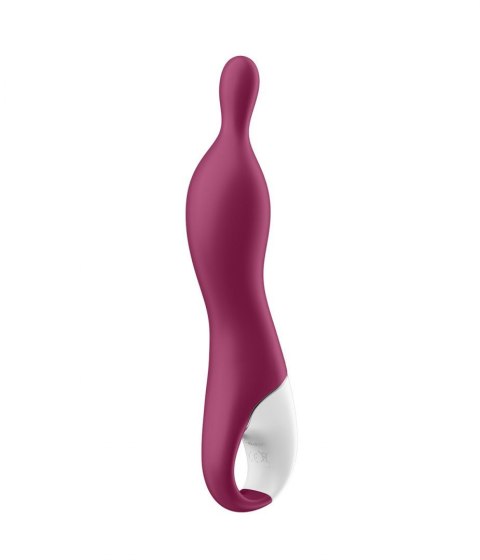Wibrator do punktu A Satisfyer A-Mazing 1 12 trybów 21cm czerwony Satisfyer Wibrator do punktu A Satisfyer A-Mazing 1 12 trybów 21cm czerwony Satisfyer