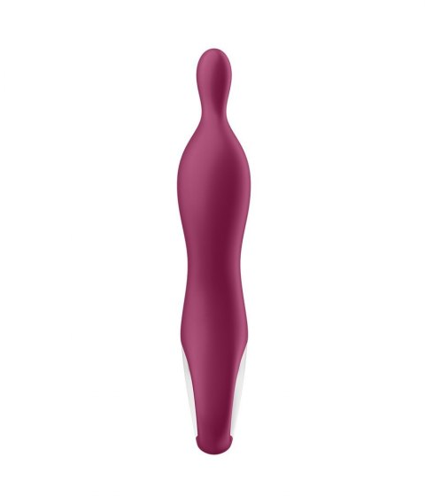 Wibrator do punktu A Satisfyer A-Mazing 1 12 trybów 21cm czerwony Satisfyer Wibrator do punktu A Satisfyer A-Mazing 1 12 trybów 21cm czerwony Satisfyer