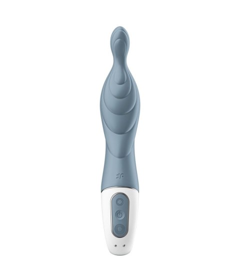 Wibrator do punktu A Satisfyer A-Mazing 2 12 trybów 22cm szary Satisfyer Wibrator do punktu A Satisfyer A-Mazing 2 12 trybów 22cm szary Satisfyer