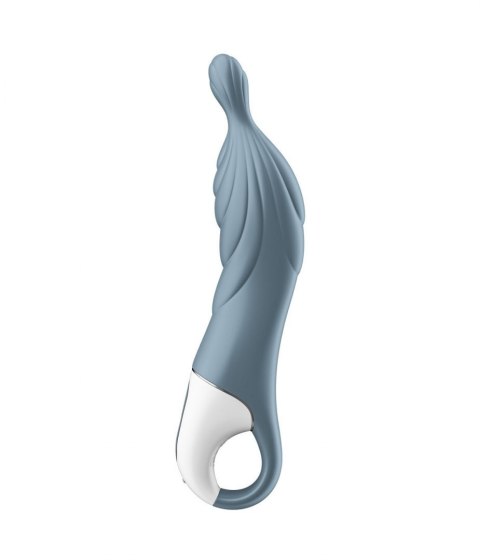 Wibrator do punktu A Satisfyer A-Mazing 2 12 trybów 22cm szary Satisfyer Wibrator do punktu A Satisfyer A-Mazing 2 12 trybów 22cm szary Satisfyer