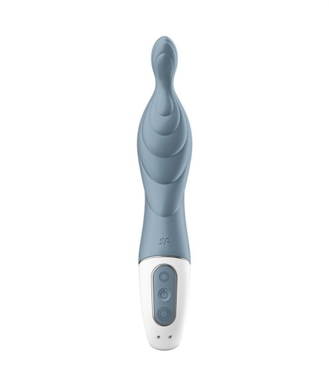 Wibrator do punktu A Satisfyer A-Mazing 2 12 trybów 22cm szary Satisfyer Wibrator do punktu A Satisfyer A-Mazing 2 12 trybów 22cm szary Satisfyer