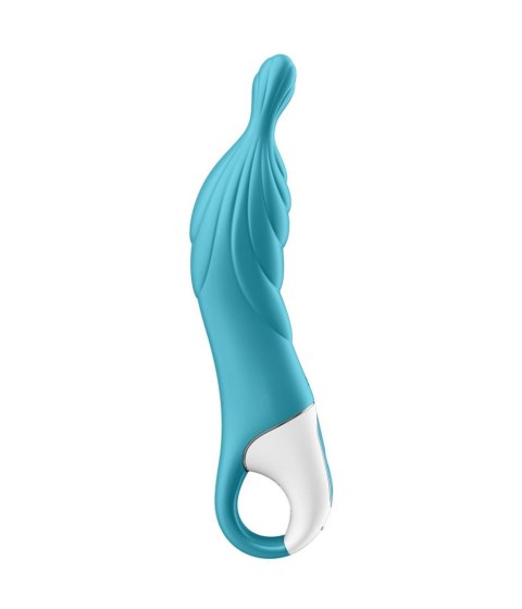 Wibrator do punktu A Satisfyer A-Mazing 2 12 trybów 22cm turkusowy Satisfyer Wibrator do punktu A Satisfyer A-Mazing 2 12 trybów 22cm turkusowy Satisfyer