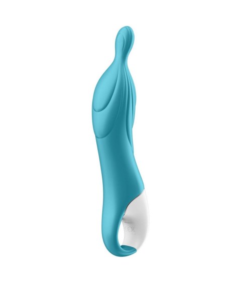 Wibrator do punktu A Satisfyer A-Mazing 2 12 trybów 22cm turkusowy Satisfyer Wibrator do punktu A Satisfyer A-Mazing 2 12 trybów 22cm turkusowy Satisfyer