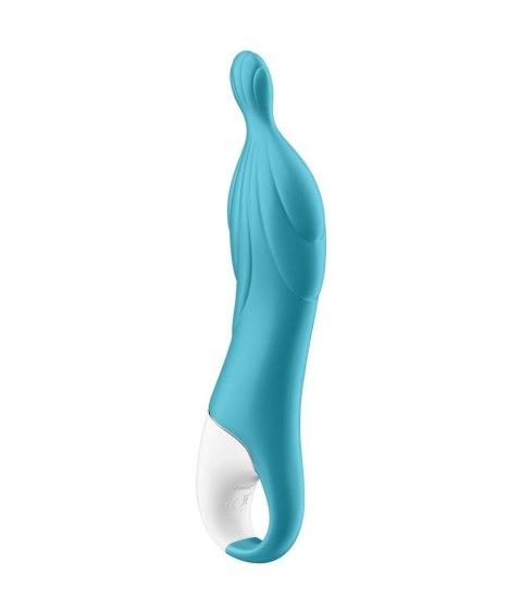 Wibrator do punktu A Satisfyer A-Mazing 2 12 trybów 22cm turkusowy Satisfyer Wibrator do punktu A Satisfyer A-Mazing 2 12 trybów 22cm turkusowy Satisfyer