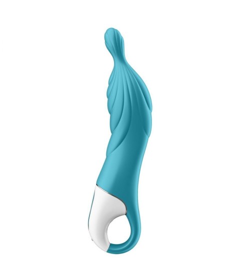 Wibrator do punktu A Satisfyer A-Mazing 2 12 trybów 22cm turkusowy Satisfyer Wibrator do punktu A Satisfyer A-Mazing 2 12 trybów 22cm turkusowy Satisfyer