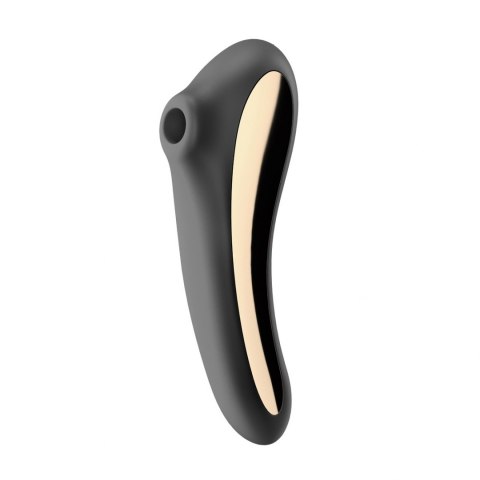 Wibrator stymulator powietrzny Satisfyer Dual Kiss czarny Satisfyer Wibrator stymulator powietrzny Satisfyer Dual Kiss czarny Satisfyer