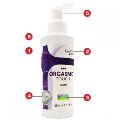 Olejek- ORGASMIC TOUCH DESIRE 150 ml LoveStim Olejek- ORGASMIC TOUCH DESIRE 150 ml LoveStim
