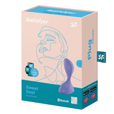 Plug-Vibrator Sweet Seal Connect App (Lilac) Satisfyer Plug-Vibrator Sweet Seal Connect App (Lilac) Satisfyer