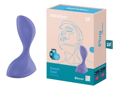Plug-Vibrator Sweet Seal Connect App (Lilac) Satisfyer Plug-Vibrator Sweet Seal Connect App (Lilac) Satisfyer
