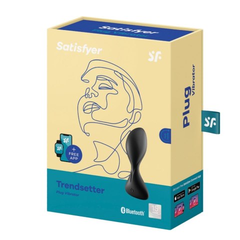 Plug-Vibrator Trendsetter Connect App (Black) Satisfyer Plug-Vibrator Trendsetter Connect App (Black) Satisfyer