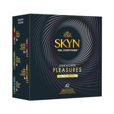 UNIMIL SKYN UNKNOWN PLEASURE BOX 42 SKYN UNIMIL SKYN UNKNOWN PLEASURE BOX 42 SKYN