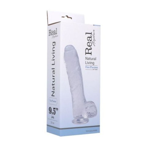 Dildo Clear Passion XL Real Rapture Dildo Clear Passion XL Real Rapture