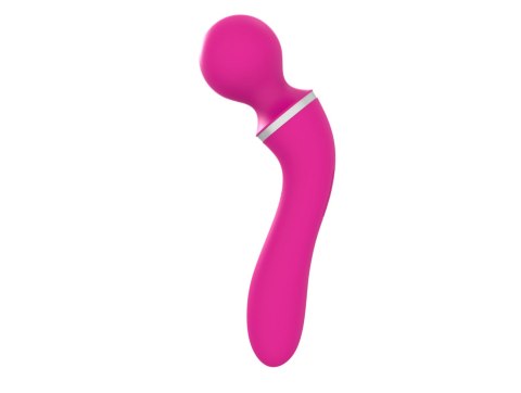 Dual Massager + overlay USB 10+10 functions Pink Boss Series Vision Dual Massager + overlay USB 10+10 functions Pink Boss Series Vision