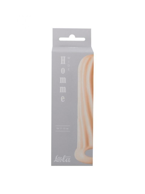 Penis sleeve Homme Wide Flesh for 11-15cm Lola Games Homme Penis sleeve Homme Wide Flesh for 11-15cm Lola Games Homme