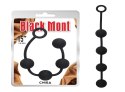 Łańcuszek analny "P" Storm Beads M Black Mont