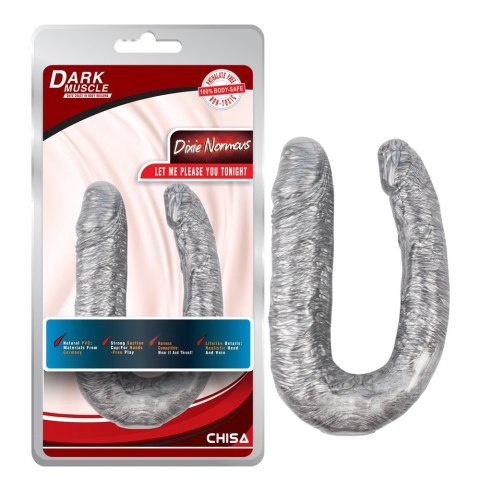 Podwójne Realistyczne Dildo Dixie Normous-Silver DarkMuscle Podwójne Realistyczne Dildo Dixie Normous-Silver DarkMuscle