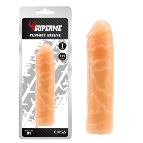 Realistyczna Pogrubiająca Nakładka Perfact Sleeve Super Me Realistyczna Pogrubiająca Nakładka Perfact Sleeve Super Me