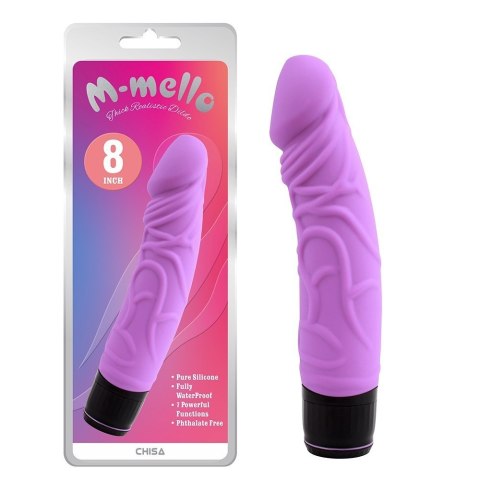 Realistyczny Wibrator Żyły Thick Realistic Purple M-mello Realistyczny Wibrator Żyły Thick Realistic Purple M-mello