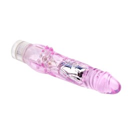 Wibrator real punkt G 21 cm Cobalt G-Spot-Purple CrystalJELLY