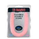 Żelowe Podwójne Dildo Flexible Double Dong-Flesh HI-Basic