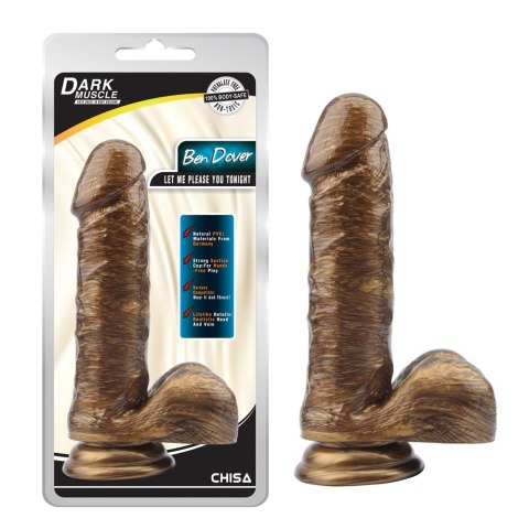 Złote Dildo Jądra Przyssawka Ben Dover-Gold DarkMuscle Złote Dildo Jądra Przyssawka Ben Dover-Gold DarkMuscle