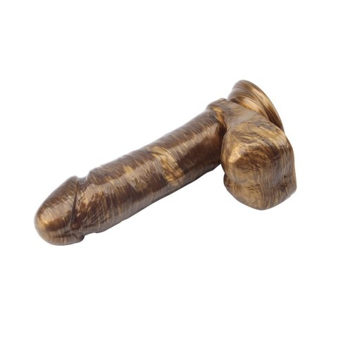 Złote Dildo Jądra Przyssawka Ben Dover-Gold DarkMuscle Złote Dildo Jądra Przyssawka Ben Dover-Gold DarkMuscle
