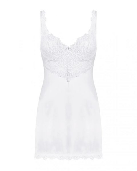 Bielizna-Amor Blanco koszulka i stringi biały S/M Obsessive Bielizna-Amor Blanco koszulka i stringi biały S/M Obsessive