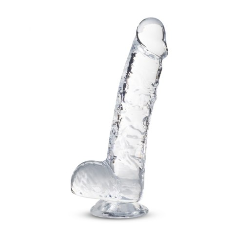 NATURALLY YOURS 6" CRYSTALLINE DILDO DIAMOND Blush