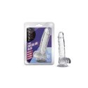 NATURALLY YOURS 6" CRYSTALLINE DILDO DIAMOND Blush